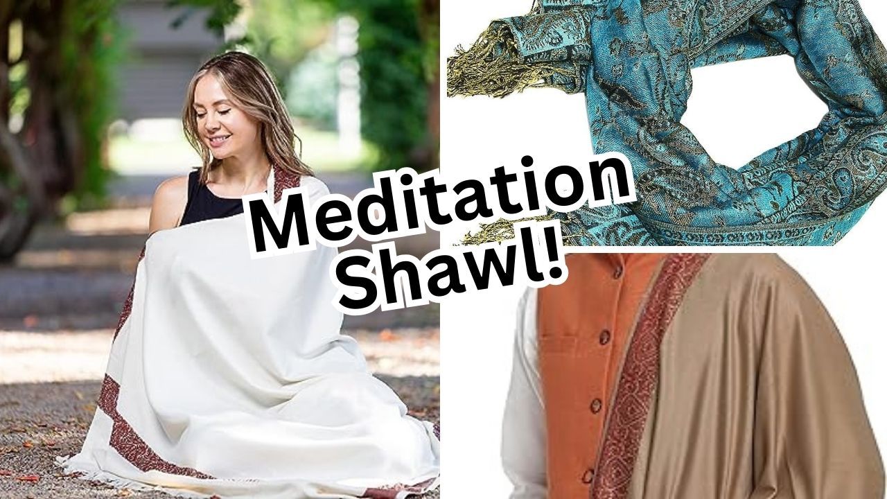 wool meditation shawl