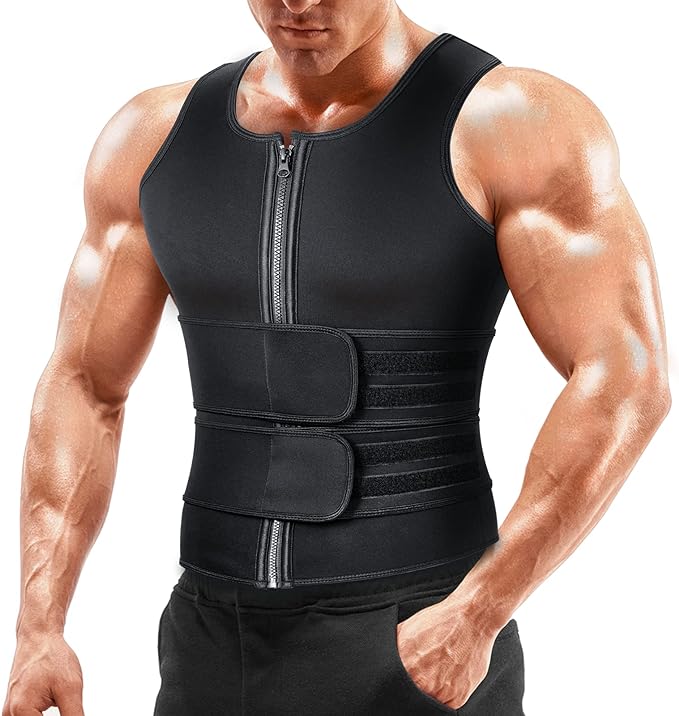 4 Men's Sauna Vests: Get Ready to Sweat Your Way to a Slimmer Physique!