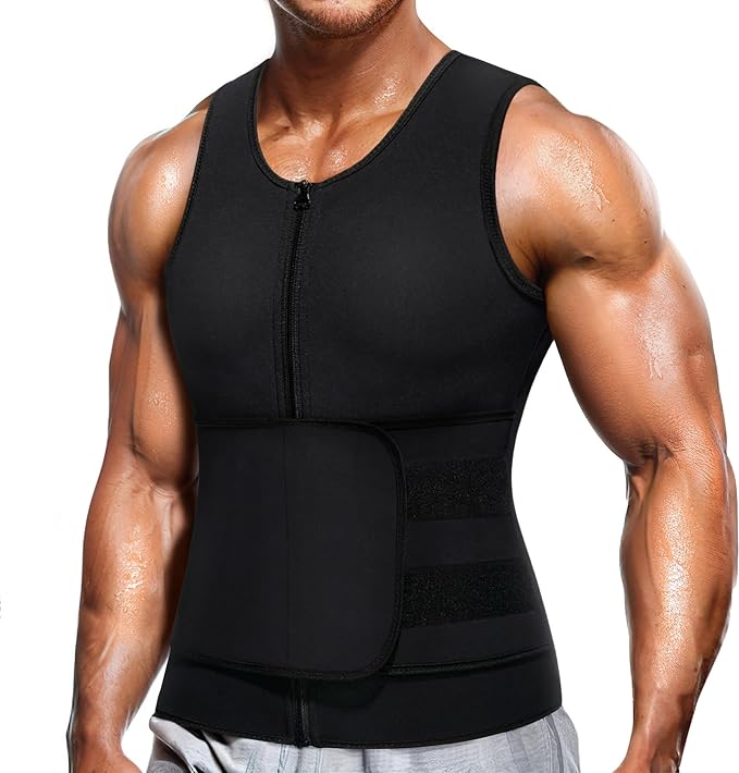 4 Men's Sauna Vests: Get Ready to Sweat Your Way to a Slimmer Physique!
