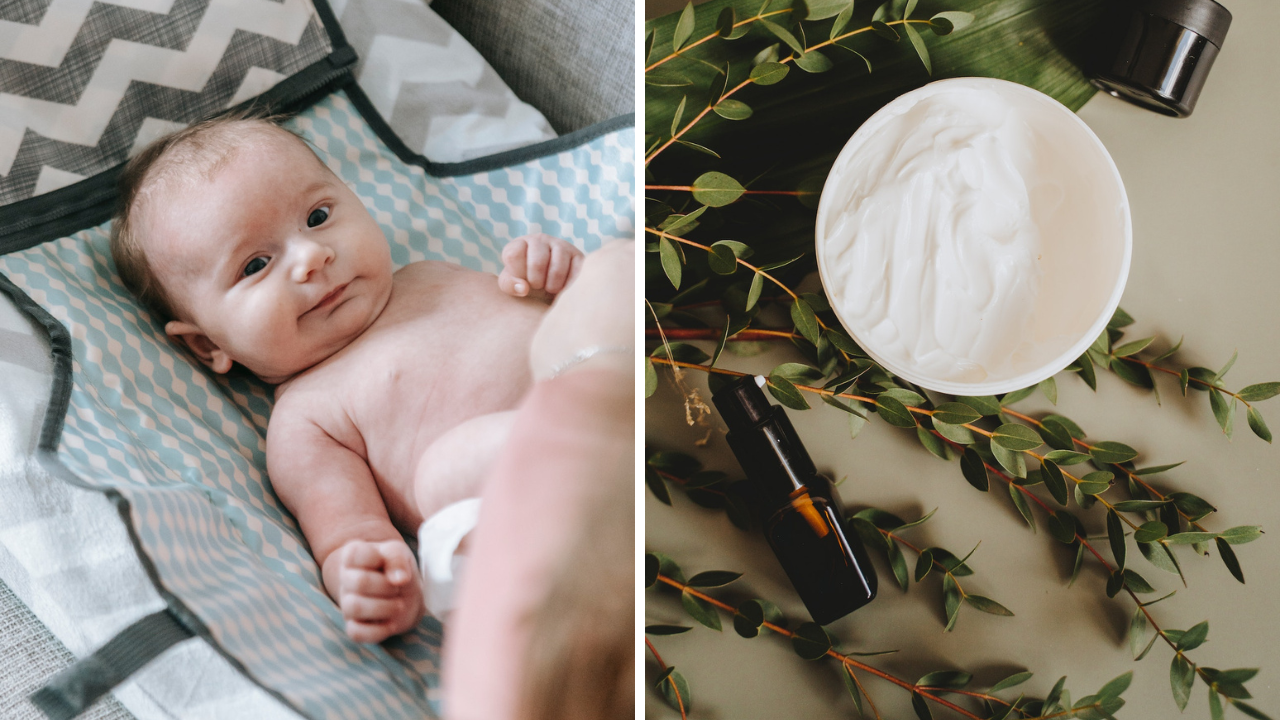 essential oils for diaper rash, images by sarah chai and alesia kozik (pexels.COM)