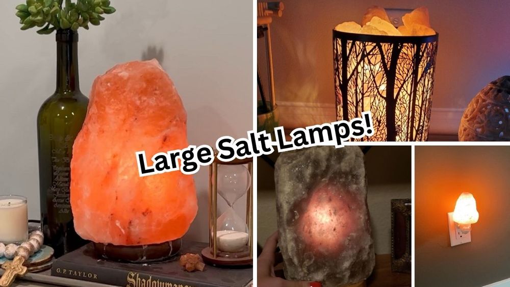 large salt lamp