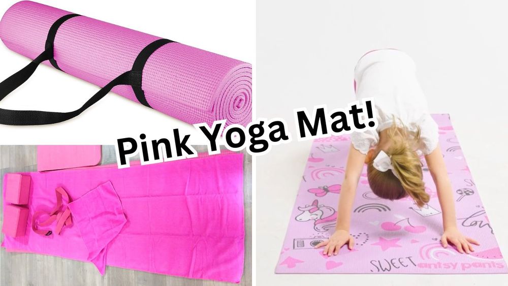 pink yoga mat