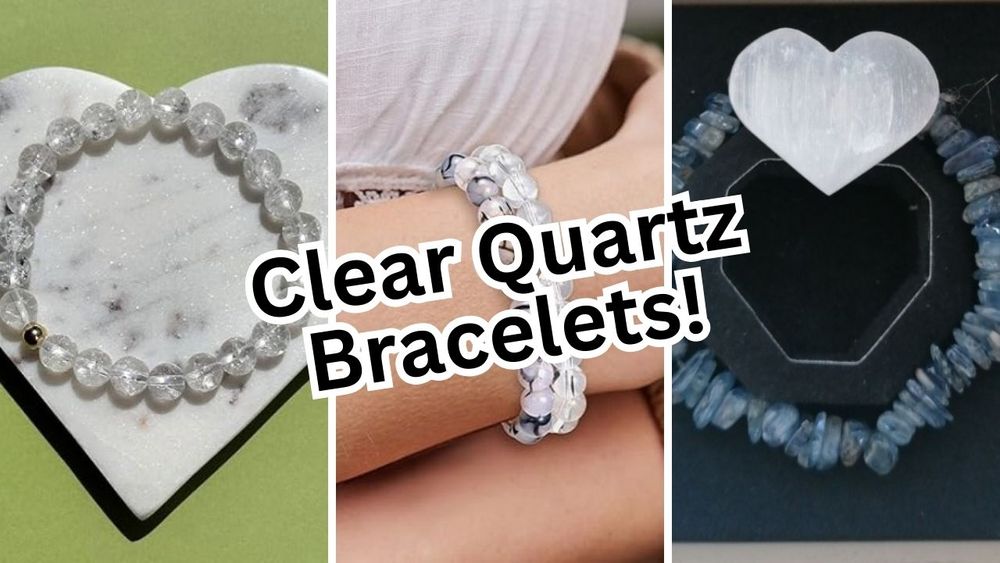 clear quartz bracelet