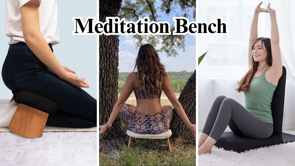 Take a Seat Reviewing 5 Meditation Benches to Help You Find Your Zen!