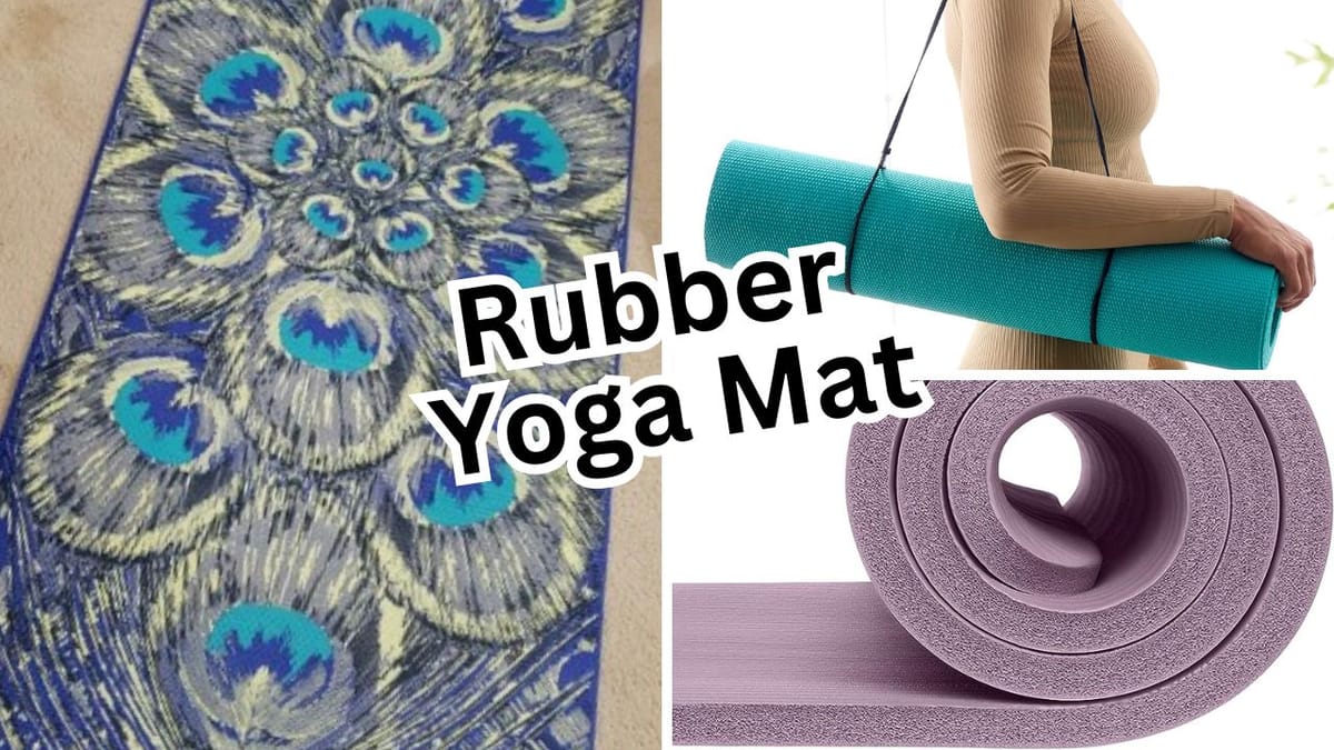 Supercharge Your Yoga Routine Reviewing 5 Amazing Rubber Yoga Mat Options!